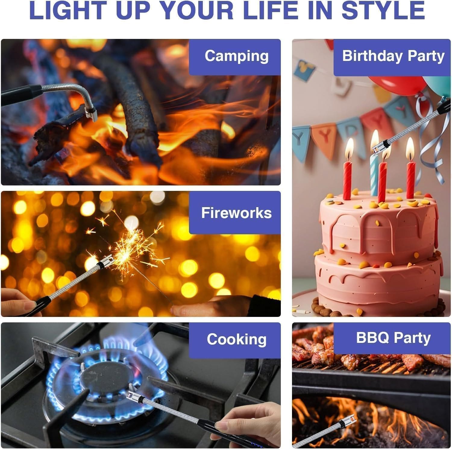 Rechargeable Electric Gas Lighter